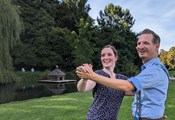 Bayerisch Tanzen im Botanischen Garten